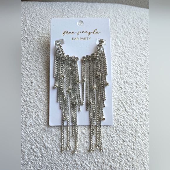 NEW!! Free People,  Comeback Kid Ear Party, Silver - NWT! - Picture 3 of 4